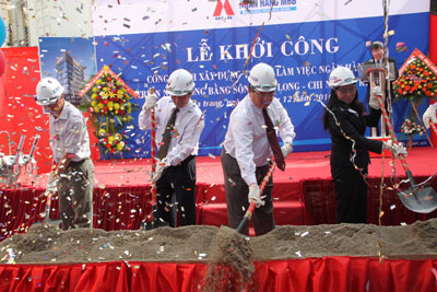 Khởi công xây dựng trụ sở