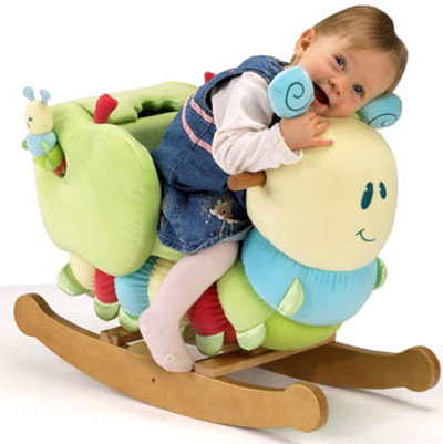 Ghế bập bênh đáng yêu cho bé yêu