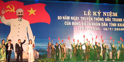 Năm 2010 nhiều hoạt động văn hóa phong phú