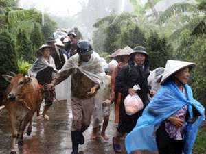 Sơ tán dân khỏi vùng nguy hiểm - Ảnh minh họa