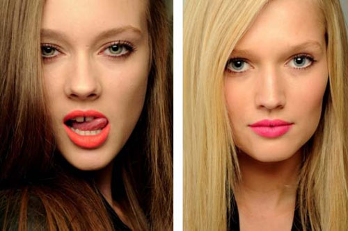 Môi đậm - xu hướng trang điểm được yêu thích trong mùa Xuân 2011