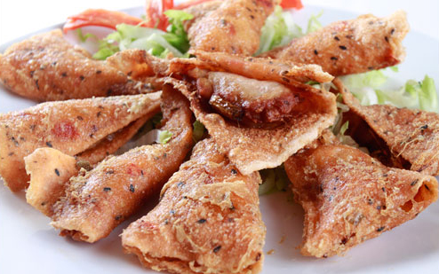 Món ăn: Chả giò mực