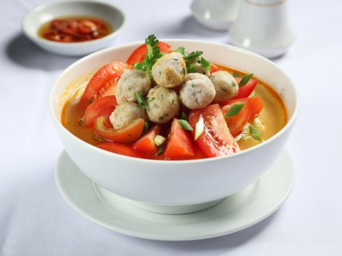 Món ăn: Canh cà nấu cá thác lác