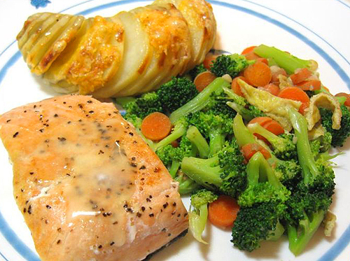 Món ăn: Khoai tây nướng phô mai