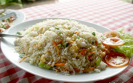 Món ăn: Cơm rang nấm