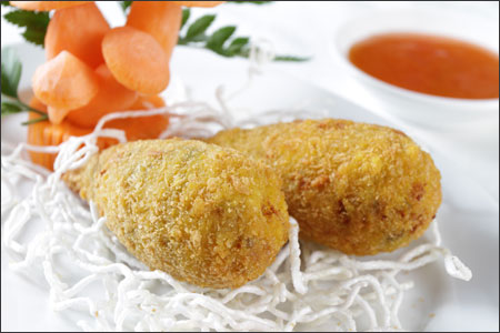 Món ăn: Tôm chiên uyên ương