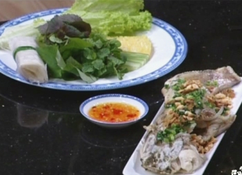 Món ăn: Cá lóc hấp