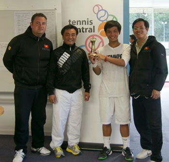 Hoàng Thiên vô địch đôi nam giải U-18 ITF