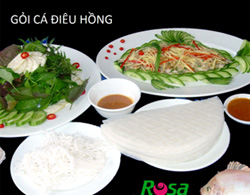Món ăn: Gỏi cá điêu hồng