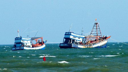 Mang dự báo thời tiết biển và ngư trường tới ngư dân