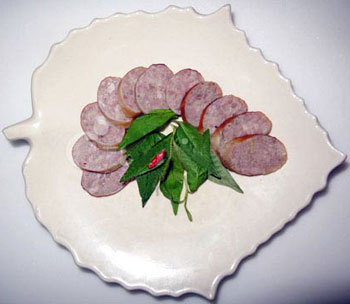 Món ăn: Dồi chiên