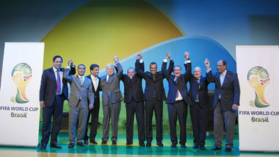 Phân bổ suất dự World Cup 2014