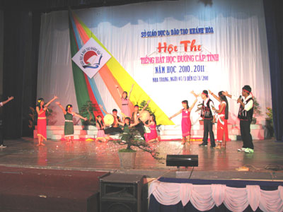 Hơn 900 học sinh tham gia hội thi “Tiếng hát học đường”