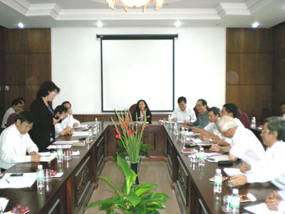 Làm việc với lãnh đạo tỉnh về công tác lao động, người có công và xã hội của địa phương