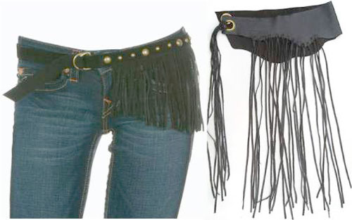 Bụi bặm và cá tính với phụ kiện "tua rua"