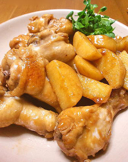 Món ăn: Gà hầm khoai tây