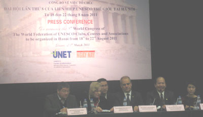 VN chính thức được tổ chức Đại hội Thế giới lần thứ 8 Liên hiệp các Hội UNESCO