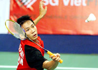 Tay vợt Tiến Minh tham dự giải Australia Open 2011