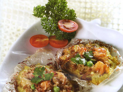 Món ăn: Ốc đậu chiên thập cẩm