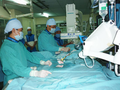 Thông tim can thiệp thành công cho 3 bệnh nhi bị tim bẩm sinh