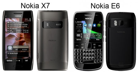 Hai điện thoại mới của Nokia. 