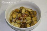 Món ăn: Cà pháo dầm tương