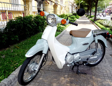 "Ngắm" Honda Super Cub 110 đời mới