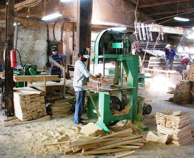 Ngành chế biến gỗ: Khó khăn về nguyên liệu