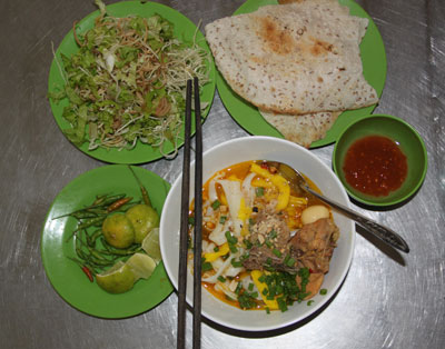 Tasty mi quang in Nha Trang
