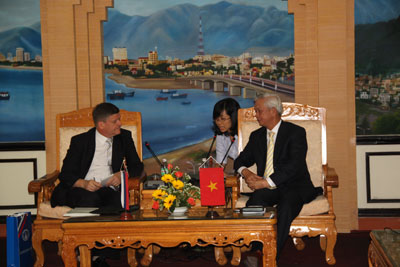 Tiếp ngài A.V. Borovik - Tổng Lãnh sự Liên bang Nga tại TP. Hồ Chí Minh