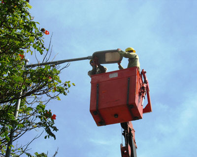 Lắp 8 bộ bóng đèn tiết kiệm năng lượng