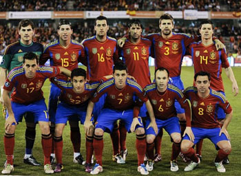 Tây Ban Nha vẫn là đội tuyển số 1 thế giới