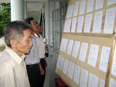 Báo cáo kết quả bầu cử đại biểu Quốc hội khóa XIII tại Khánh Hòa lên Hội đồng Bầu cử