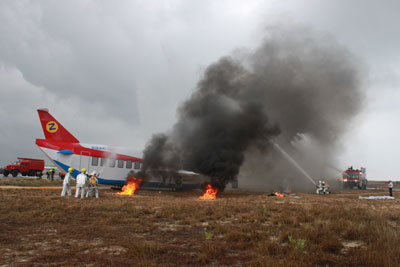 Diễn tập khẩn nguy cứu nạn hàng không