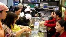 Vàng trong nước rẻ hơn thế giới 400.000đ/lượng