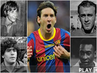 Messi đã vượt mặt "tứ trụ" huyền thoại bóng đá