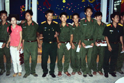 In đậm dấu ấn đời lính