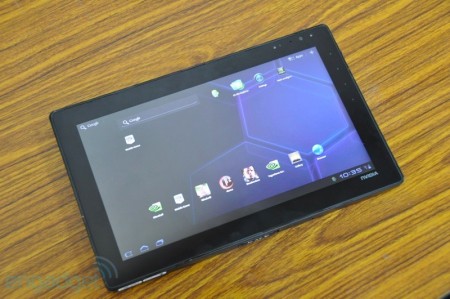 Cận cảnh máy tính bảng dùng chip 4 nhân của Nvidia