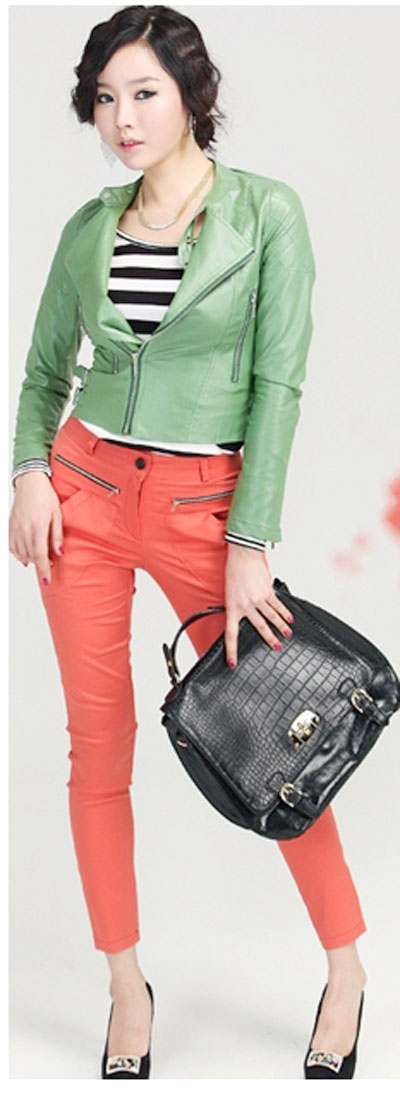 Táo bạo với cách phối màu nóng