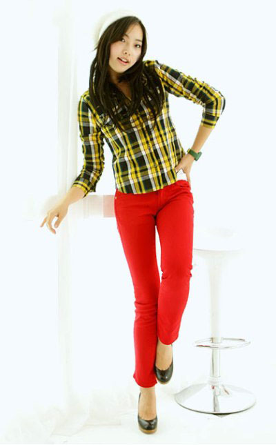 Khỏe khoắn, cá tính với áo ca rô