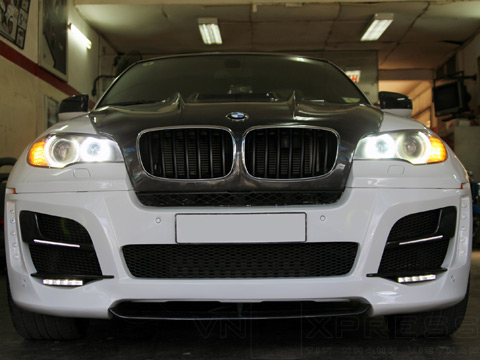 Ngắm xế độ BMW X6 Hamann tại Sài Gòn