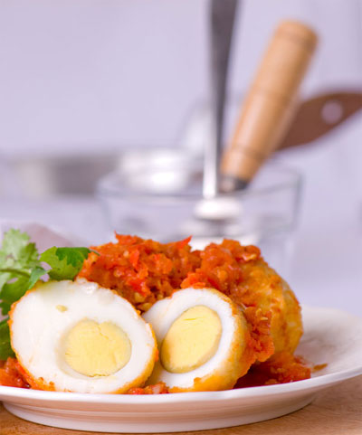 Món ăn: Trứng chiên ớt