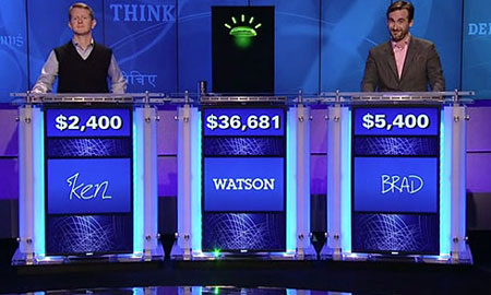 Siêu máy tính Watson của IBM đã chiến thắng đương kim vô địch rong trò chơi Jeopardy.