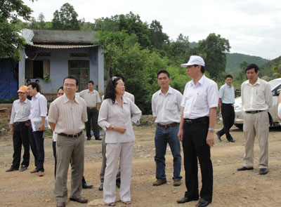 Kiểm tra tình hình thực hiện Dự án Cải thiện vệ sinh môi trường TP. Nha Trang