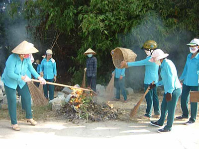 Ra quân vệ sinh môi trường
