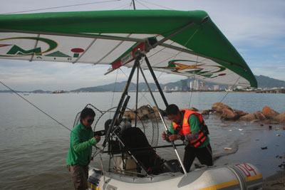 Diều bay có động cơ - một loại thủy phi cơ siêu nhẹ