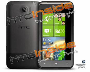 Điện thoại Eternity màn hình 4,7 inch. Ảnh: HtcInside. 