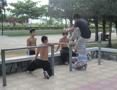 Ấn tượng với Parkour