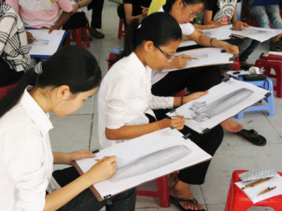 Tỷ lệ thí sinh dự thi cao