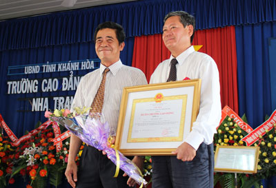 Công bố quyết định đạt tiêu chuẩn kiểm định chất lượng dạy nghề cấp độ 3